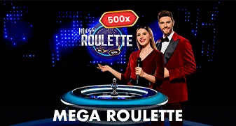 Mega Roulette live casino game