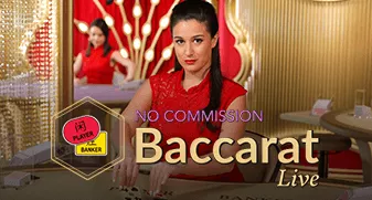 No Commission Baccarat live casino game
