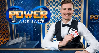 Power Blackjack live casino game
